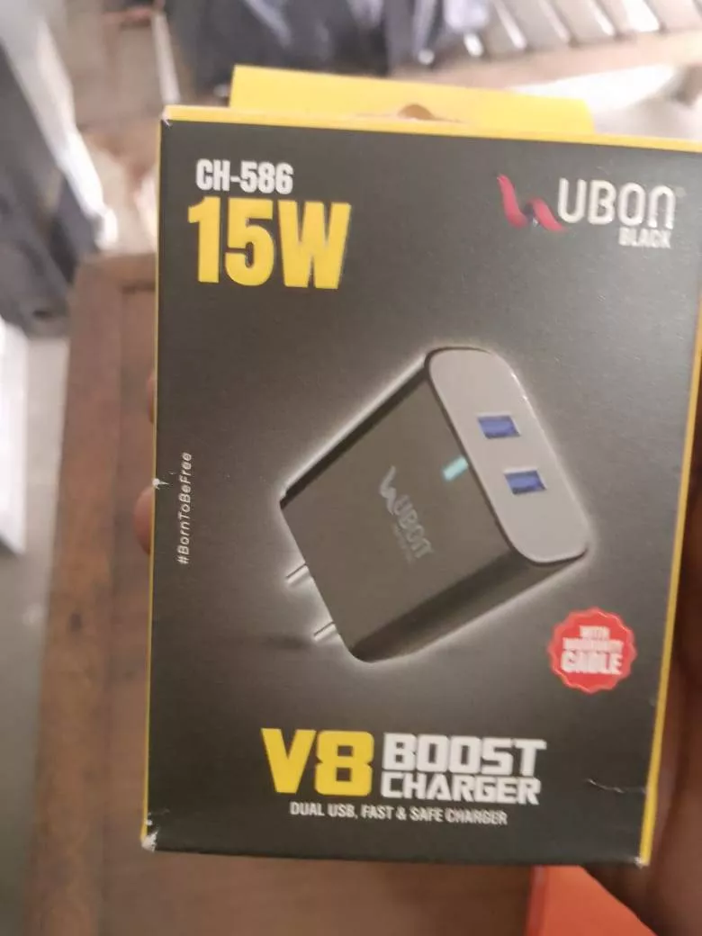 Ubon Charger in VILL KALKAT - Dual USB 15W Fast Charging -  - Buy Online at MS TAAK ELECTRICAL