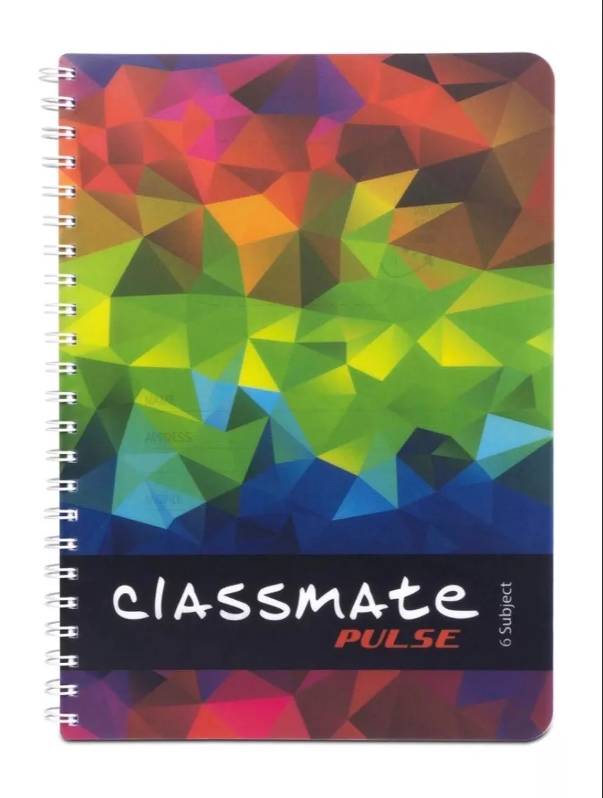 Classmate Pulse 6 Subject Spiral Notebook in Jalandhar - Ideal for Organized Note-Taking -  - Buy Online at KUMAR AGRI FARM