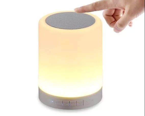 LED Night Light with Bluetooth Speaker in [Location (city)]: Touch Sensor for Convenient Operation -  - Buy Online at NAVYUG ENTERPRISES