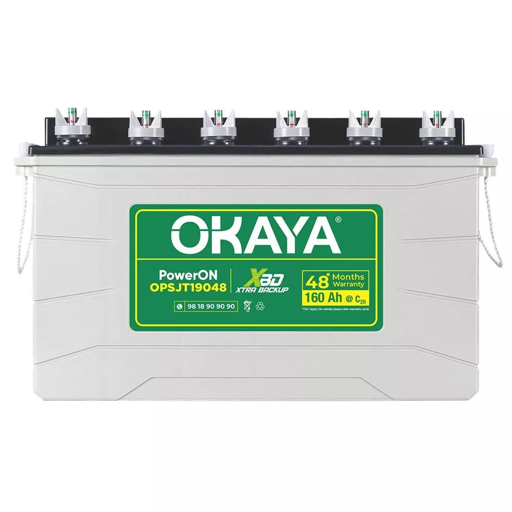 OKAYA PowerON Battery in [Location (city only)] - Reliable Backup Power -  - Buy Online at NAVYUG ENTERPRISES