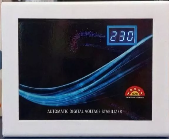 Voltage Stabilizer Automatic Digital in [Location] Protects Appliances -  - Buy Online at NAVYUG ENTERPRISES