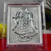Silver 999 Frame Radha Krishna in Madhapur - Symbol of Love and Devotion