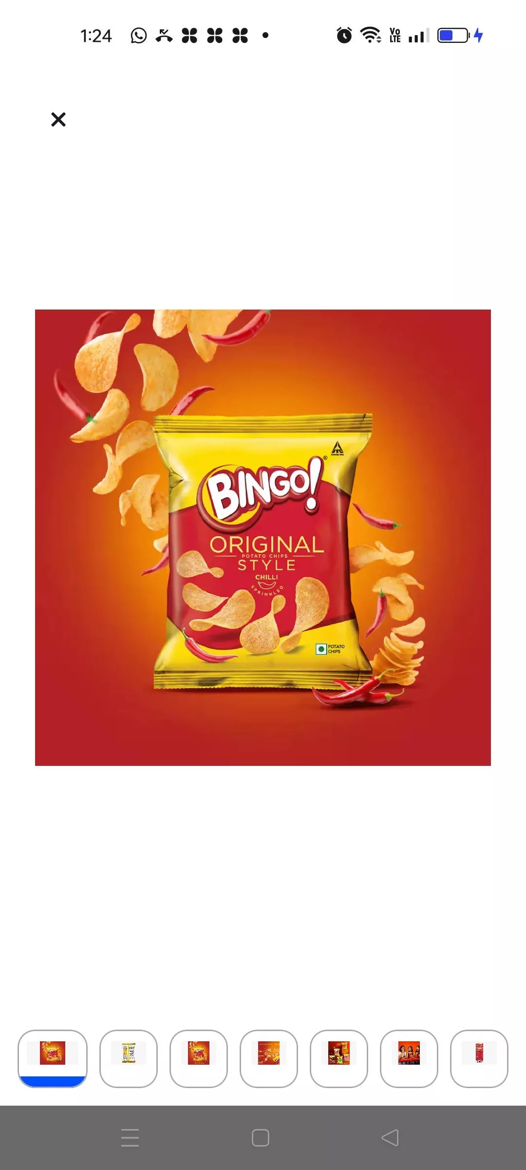 Bingo Chips in Khammam - Irresistible Snacking Delight -  - Buy Online at LAKSHMI THIRAPATHAMMA KIRANAM AND COOL DRINKS