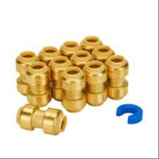 Plumbing Accessories: Brass Push-Fit Pipe Connectors in Hoshiarpur - Quick Installation -  - Buy Online at MANHAS SANITARY AND HARDWARE HAJIPUR