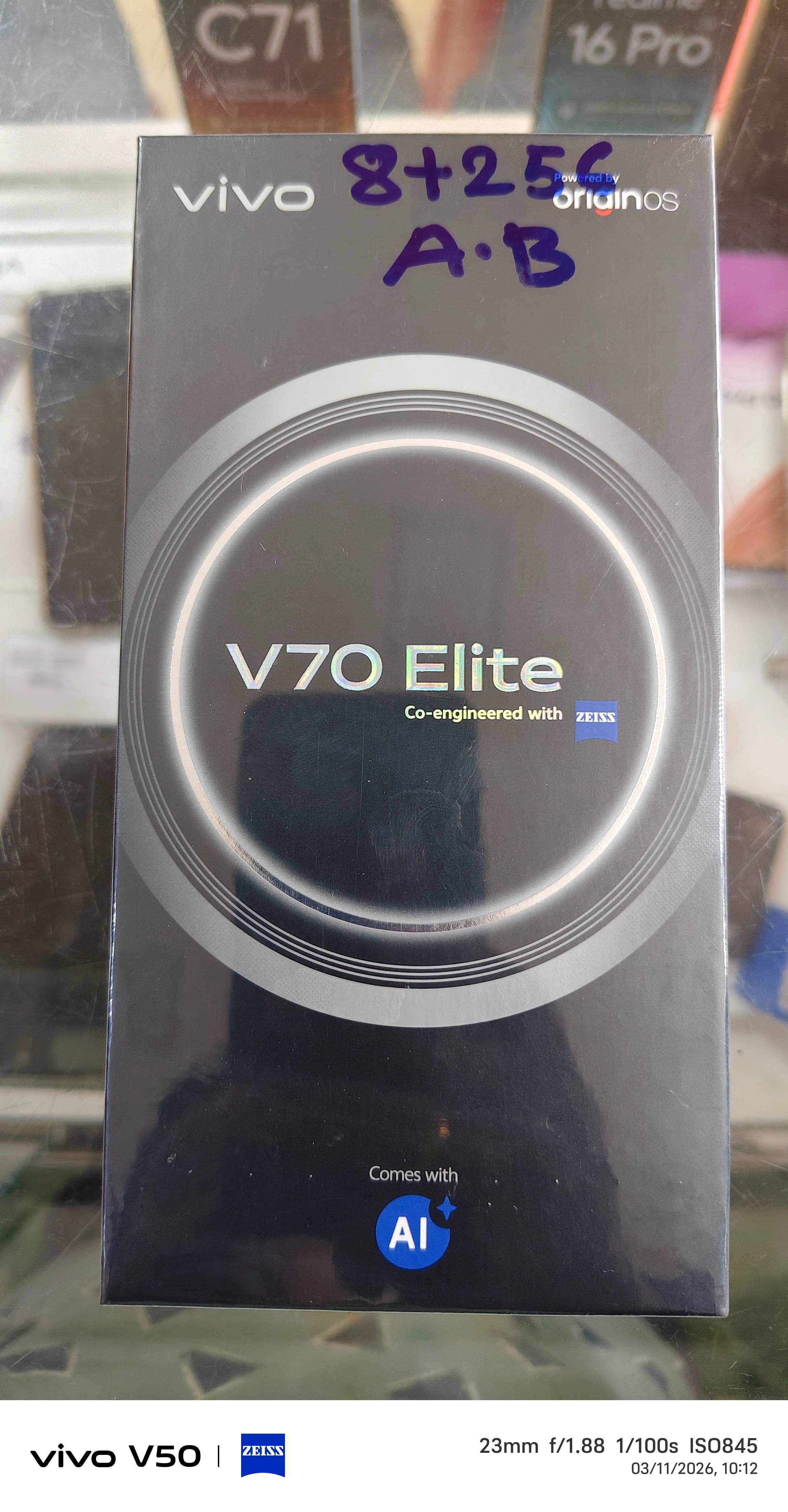 Vivo V70 Elite Smartphone in Hiranmoypurpara - Co-Engineered with ZEISS -  - Buy Online at RINA MOBILE AND STUDIO