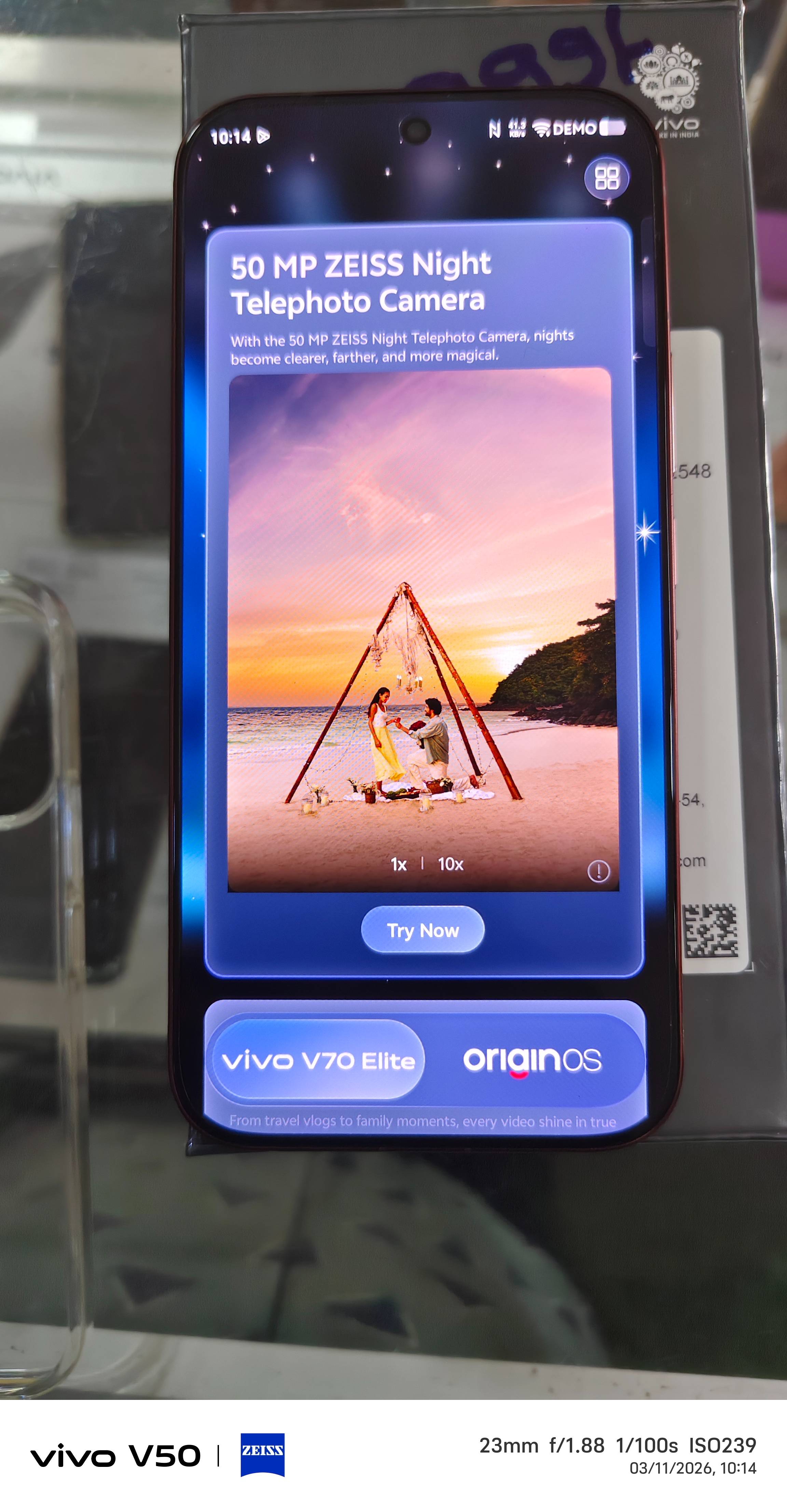 Vivo V70 Elite Smartphone in Hiranmoypurpara - Co-Engineered with ZEISS - Image 2