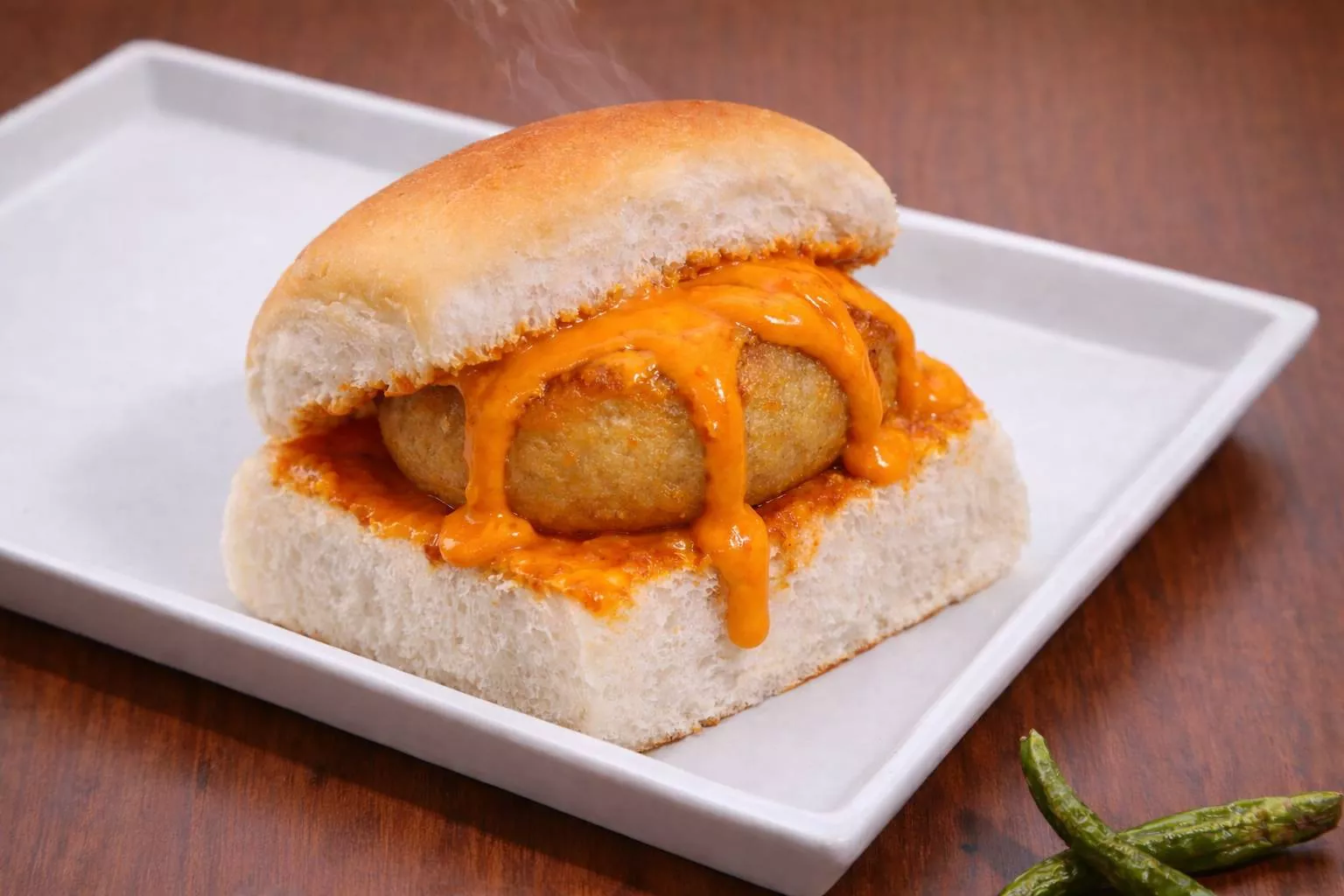 Vada Pav in New Ashok Nagar: Authentic Mumbai Style with a Spicy Twist -  - Buy Online at JUGGERNAUT KITCHENS