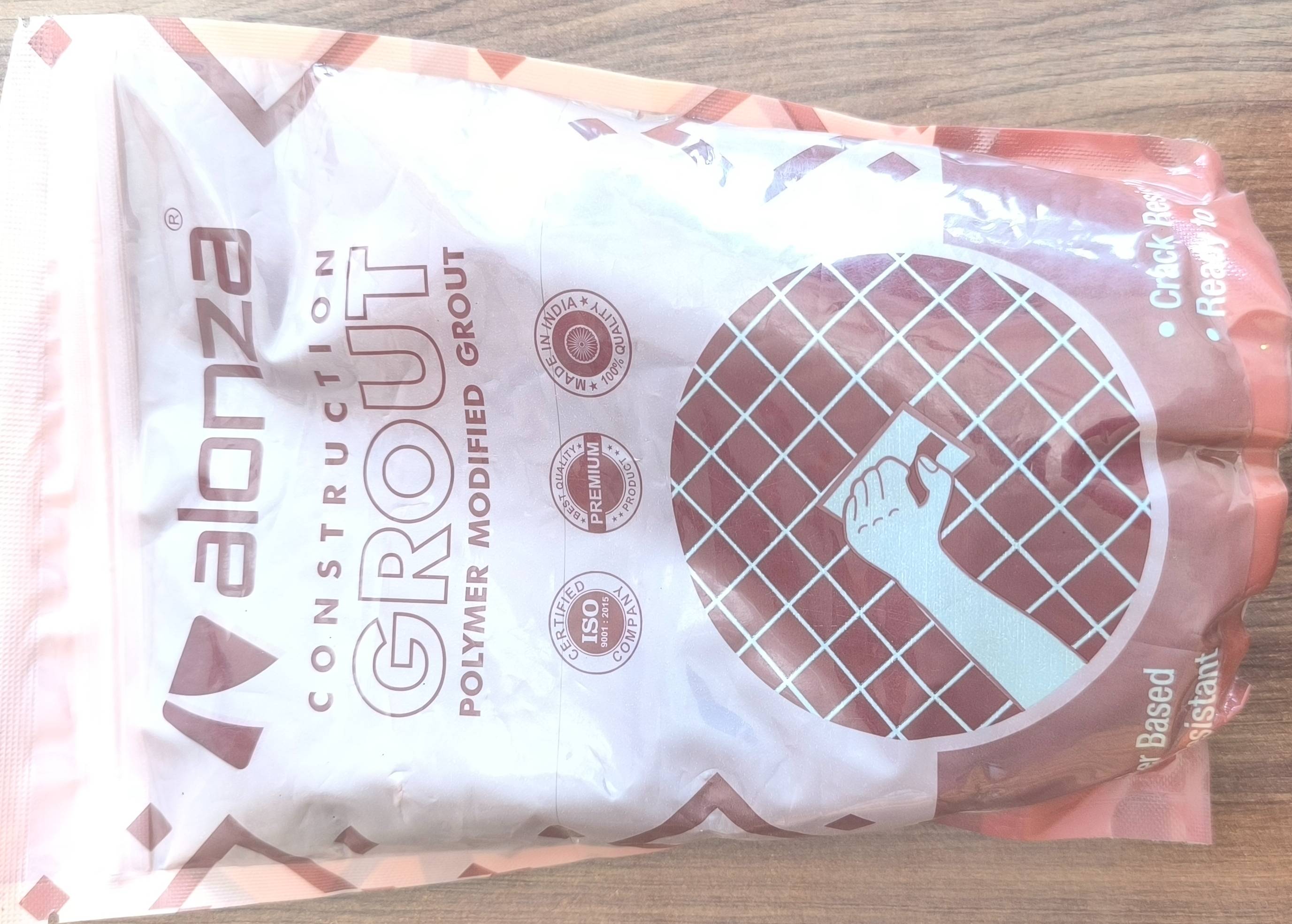  Alonza Construction Grout in Keshav Arcade, High-Quality Polymer Modified KUNJ ENTERPRISE KESHAV ARCADEAMBICA COLLEGECIRCLE B A P S PREMVATI BAJU MA COLLEGE CIRCLE