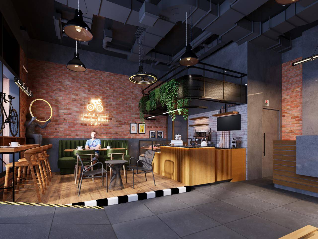  Coffee Shop Interior and Exterior Work in Valiyannur: Expert Design for a Welcoming Space STEP ONE ASSOCIATES 16 9 VALIYANNUR MATTANNUR ROAD  LANDMARK Valiyanoor