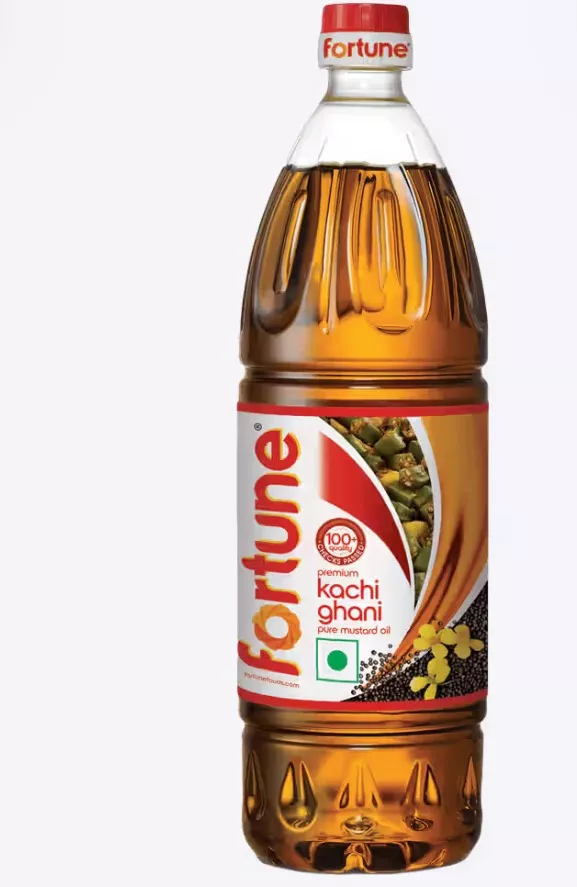 Fortune Kachi Ghani Pure Mustard Oil in Bangalore - Elevate Your Cooking -  - Buy Online at PAVAN M