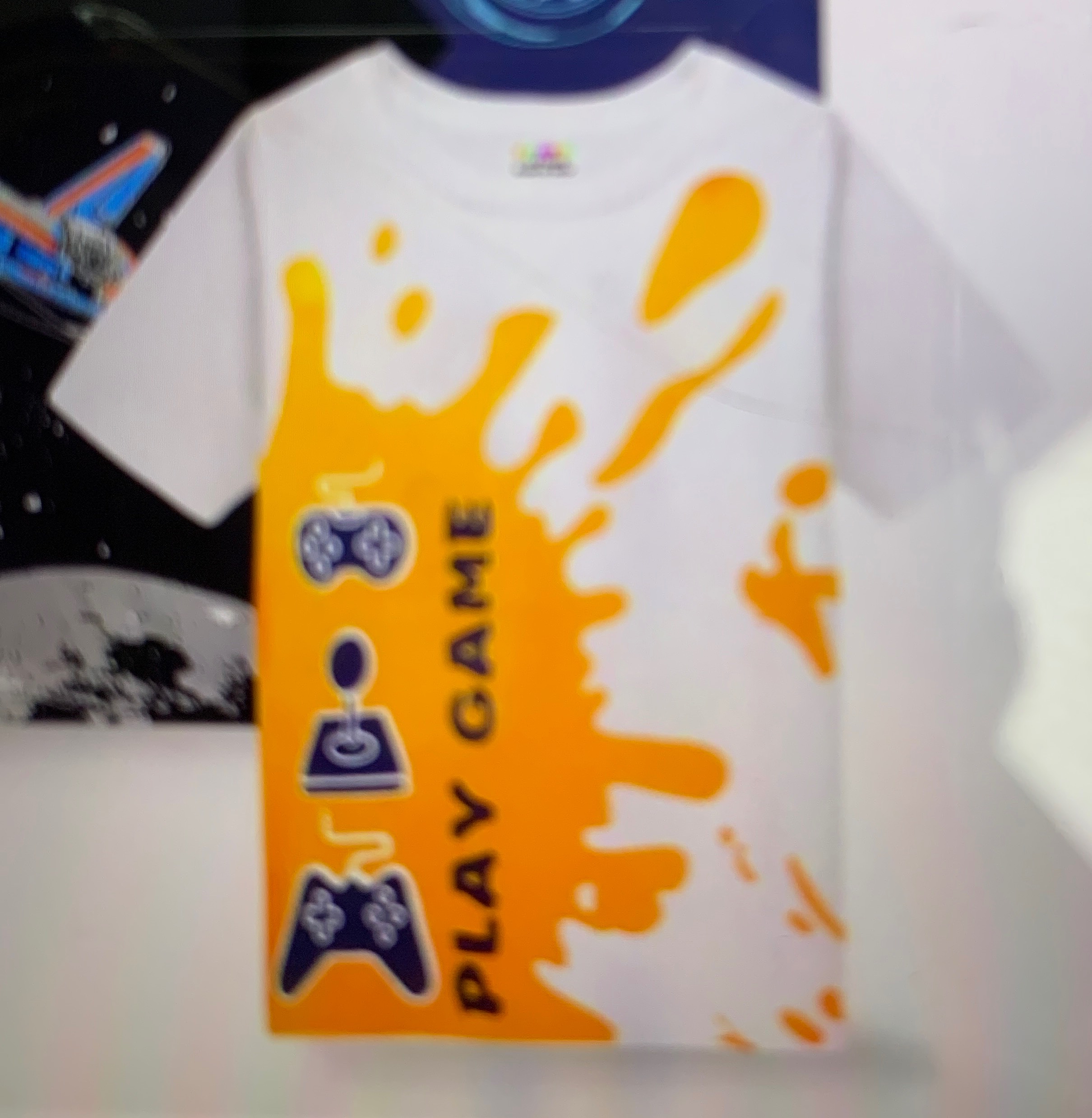 Graphic Printed T-Shirt in Hatiara Sardar Para Jhilbagan - Casual Game-themed Wear - Image 1