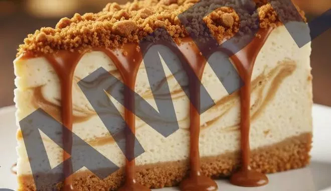 Dessert/Cheesecake Slice in Amrawati: Irresistible Caramel Flavor -  - Buy Online at FUN MART BAKERS