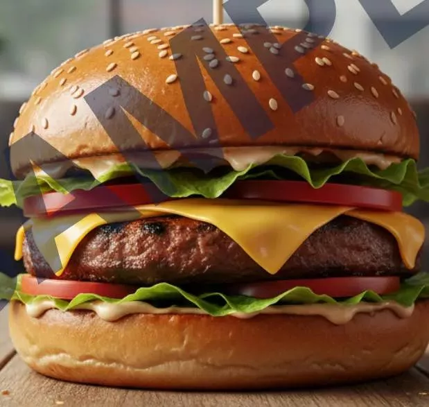 Burger Joint Classic Cheese Burger in Village Babain - Juicy Beef Patty -  - Buy Online at HARISH FRUIT AND JUICE CORNER