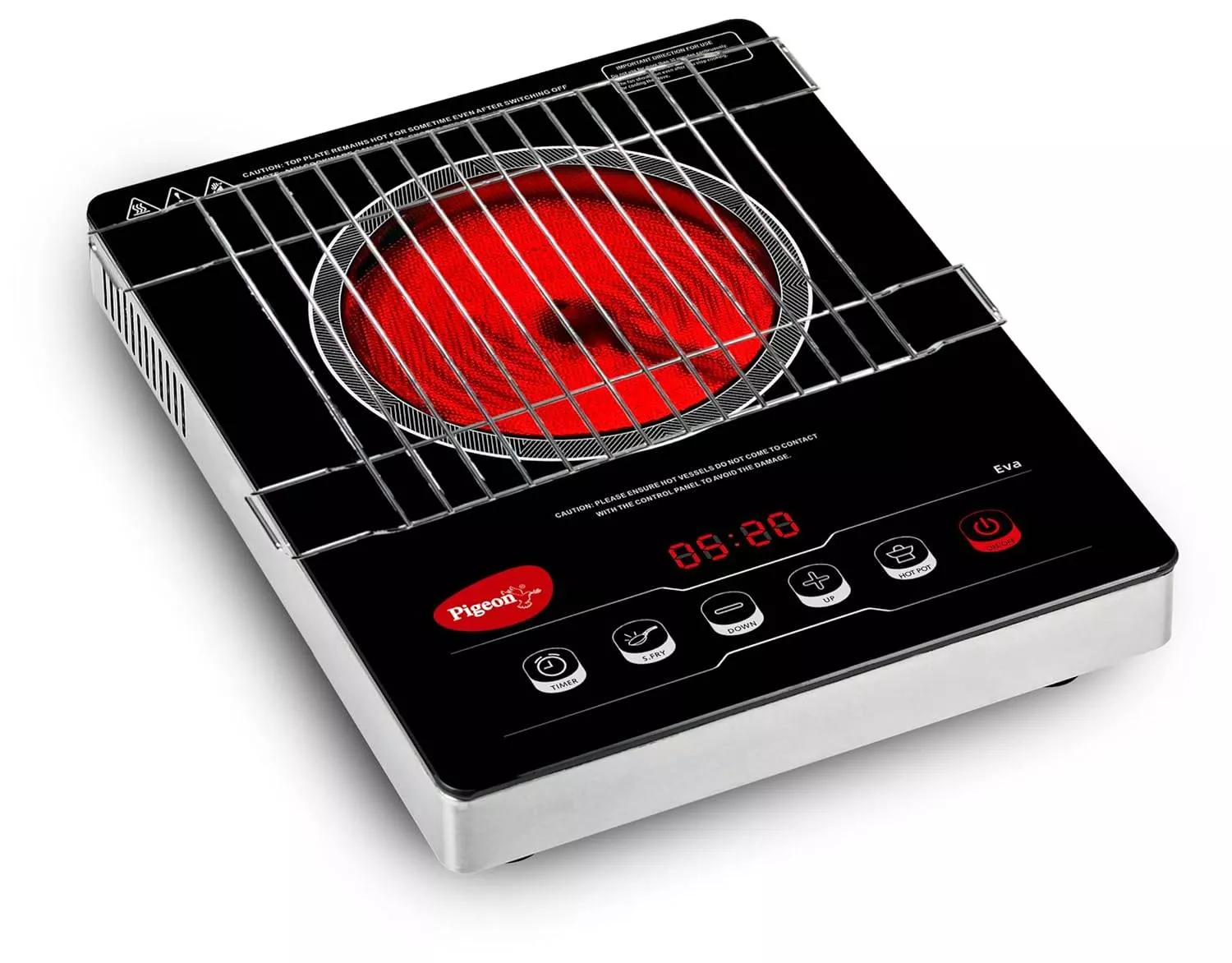  Pigeon Eva Glass Infrared Cooktop in [Location] - Efficient Cooking NAVYUG ENTERPRISES 