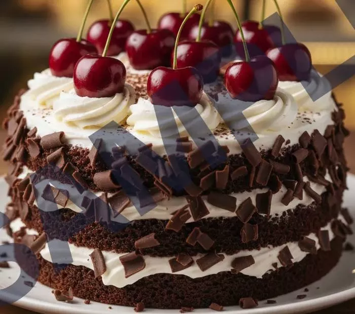 Delicious Black Forest Cake in Ambala with Rich Creamy Layers -  - Buy Online at saini karyana store