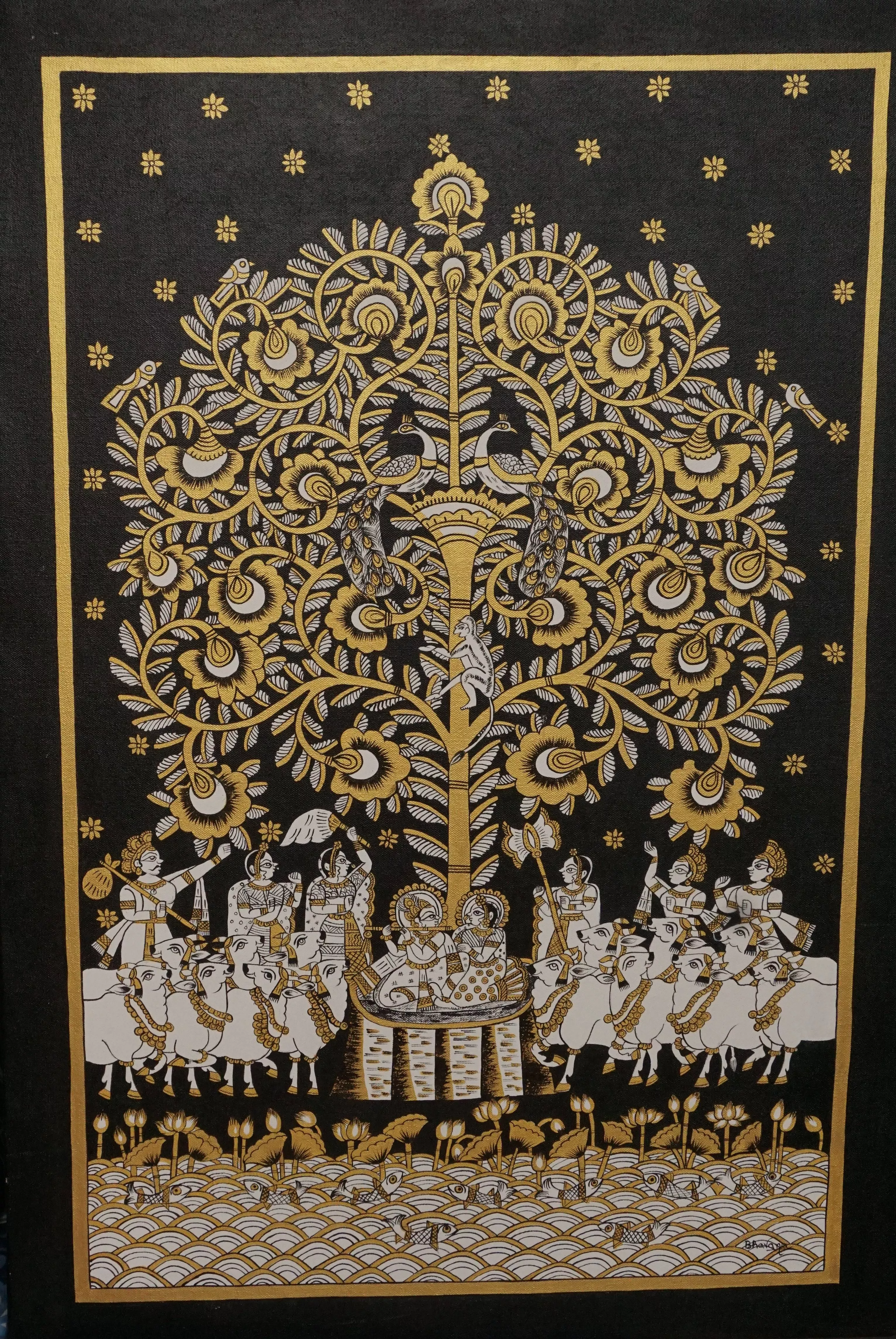 Artwork/Tree of Life in Jaipur: Intricately Designed -  - Buy Online at CHITRABHOOMI