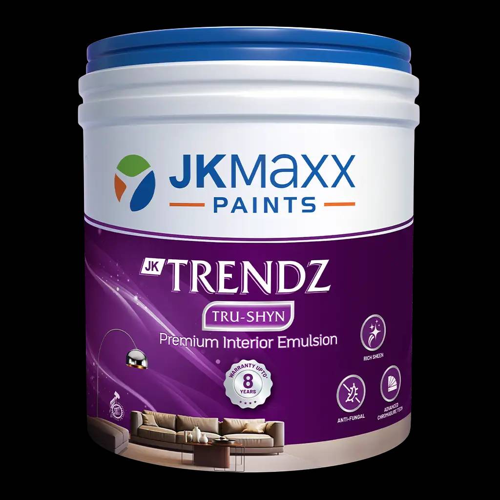 JK Maxx Trendz True Shyn 4L in Kalyanpur - Premium Interior Emulsion with Rich Sheen -  - Buy Online at SHIV SHAKTI HARDWARE AND PLYWOOD
