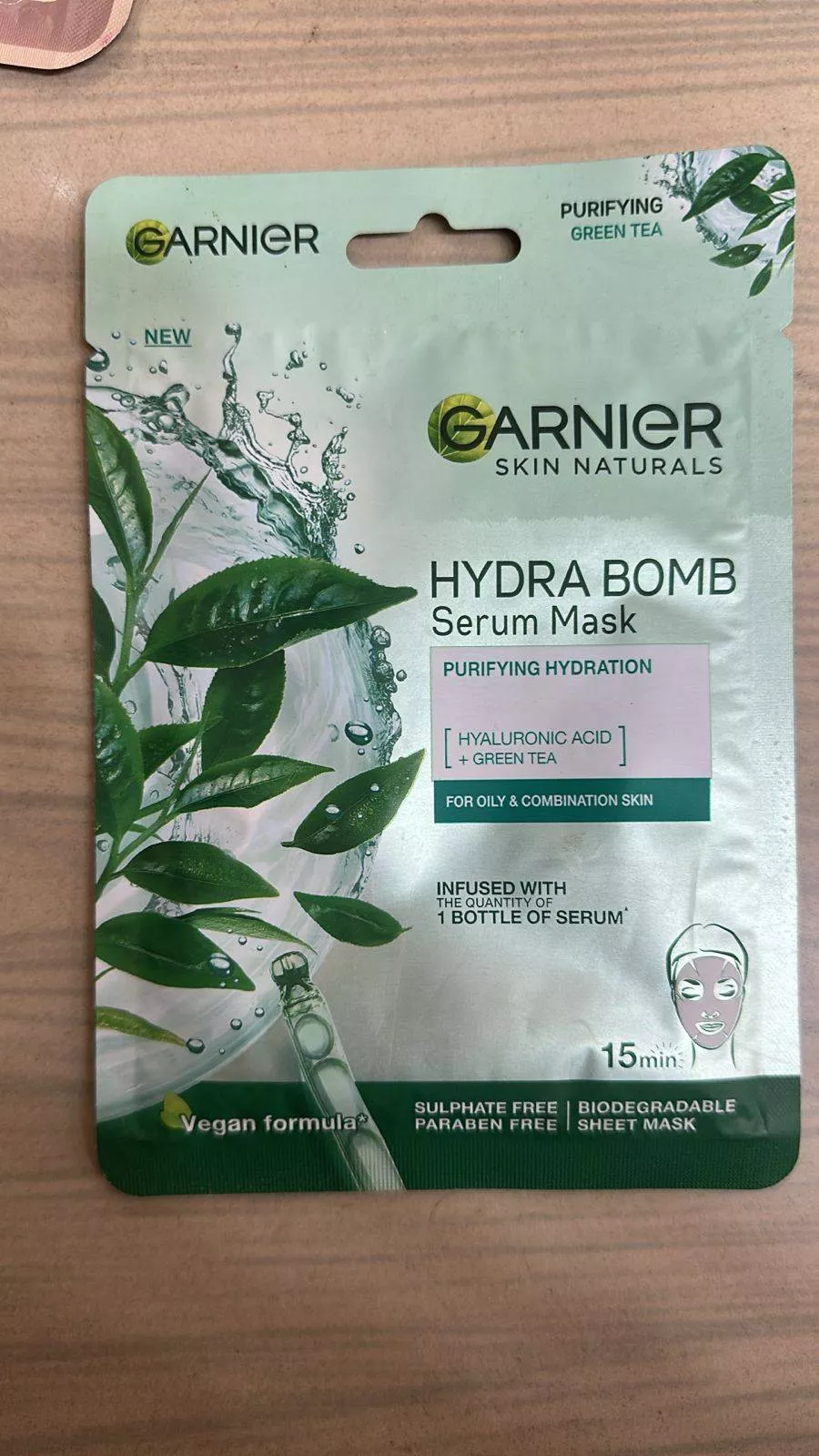 Garnier Serum Mask in Wangkhei Angom Leikai: Purifying Hydration for Oily Skin -  - Buy Online at THE MAKEUP STORE