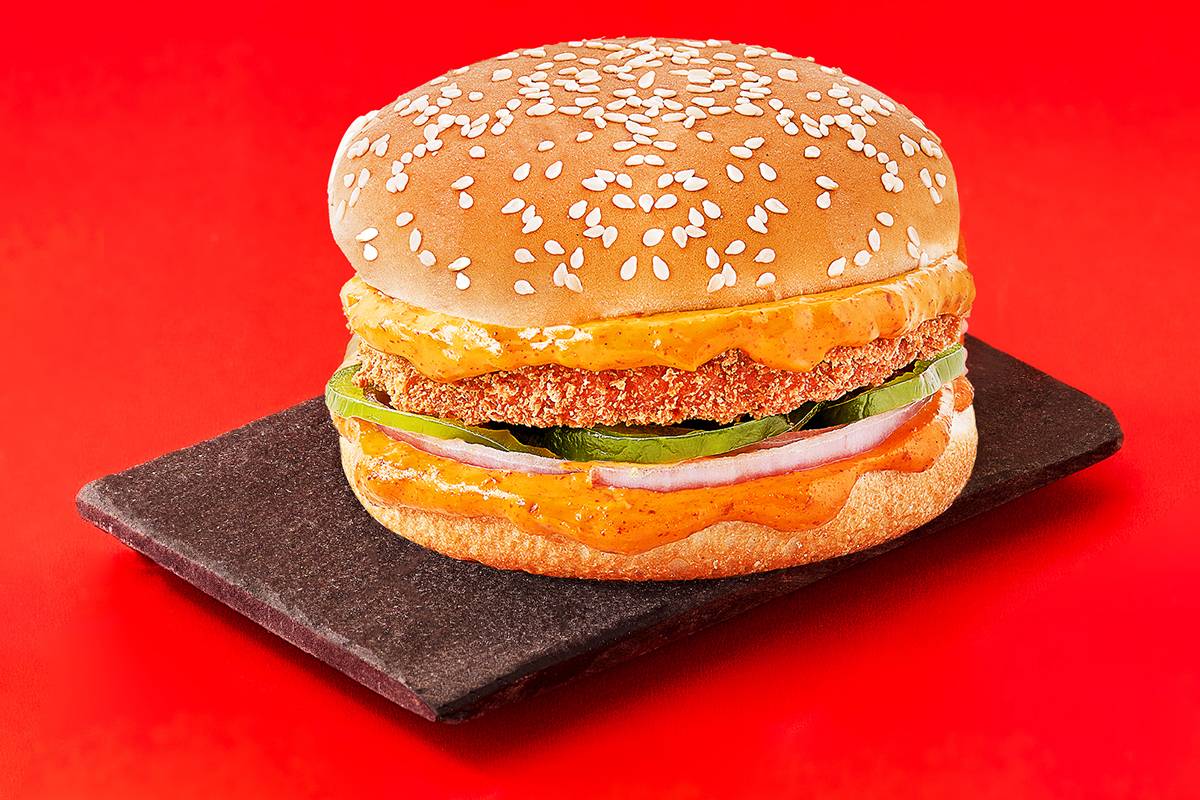 Tandoori Burger in Pragathi Nagar: Succulent Grilled Chicken Delight -  - Buy Online at FIVE STAR CHICKEN