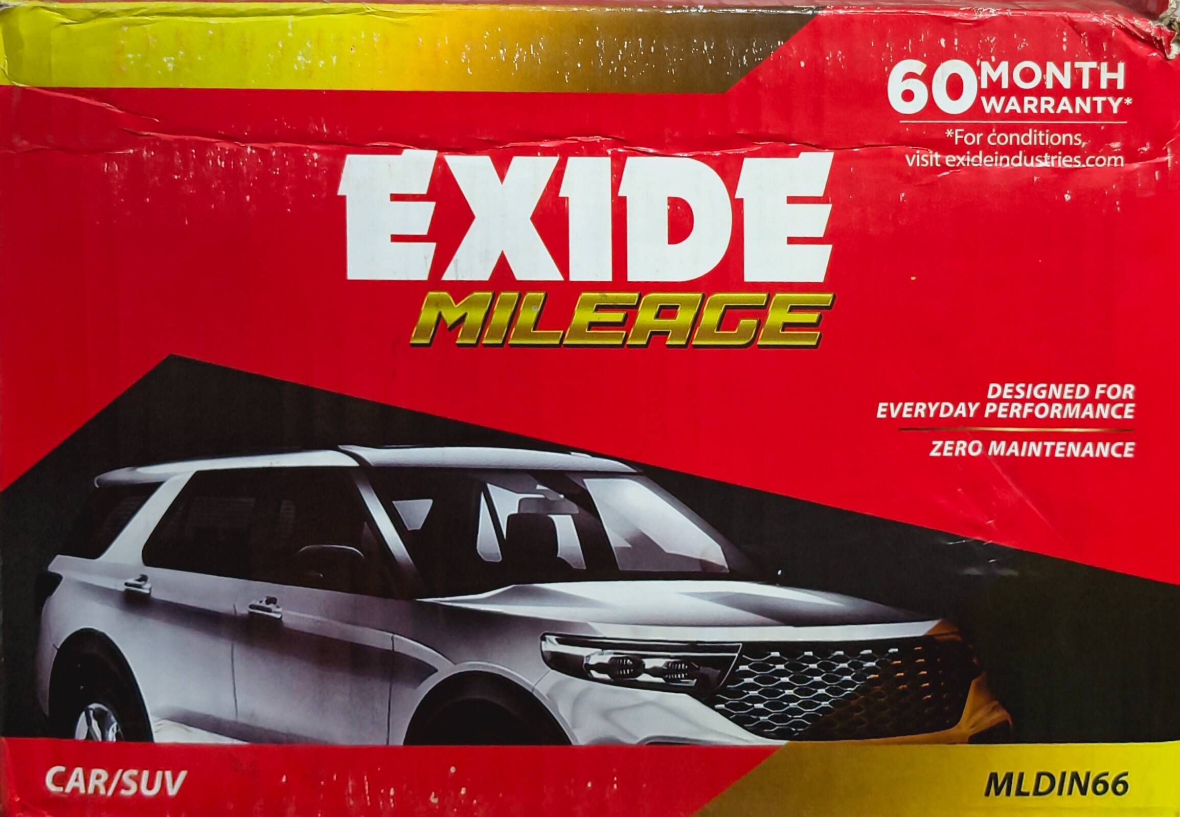  Exide Car Battery in Barwadda: Reliable Mileage MLDIN66 with 60-Month Warranty DIVYAM SALES DIVYAM SALES SHOP  NO 4 DARA COMPLEX  KISHAN CHOWK GT ROAD BARWADDA LANDMARK NEAR HOTEL SHEELA INN