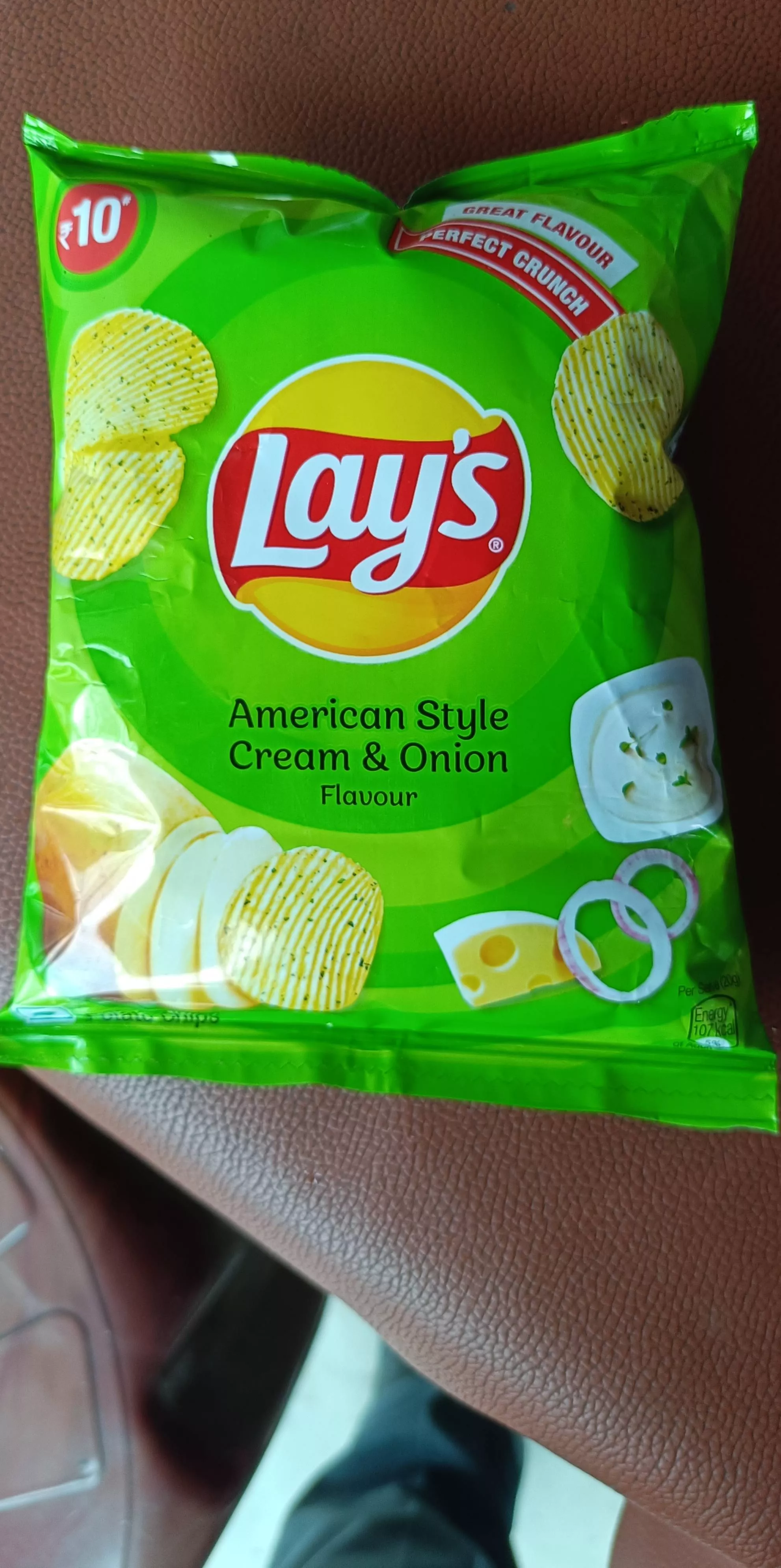 Lay's Potato Chips in Sripuria Pathar Raja Ali Road Cream & Onion Flavor -  - Buy Online at GANESH KUMAR GUPTA