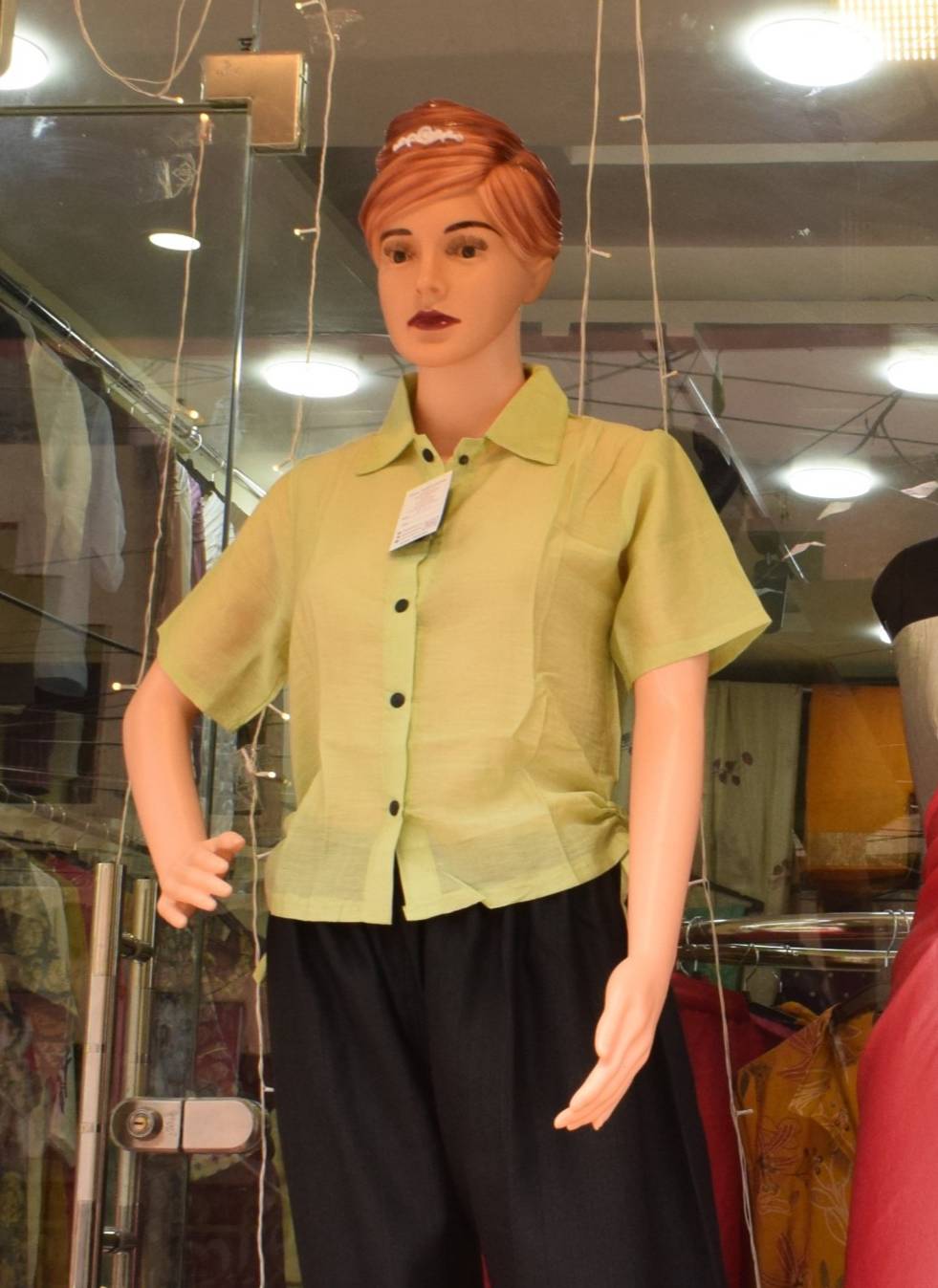  Cotton Casual Shirt in Jabalpur: Green Short Sleeve Shirt SHEETESH SONI Shivarnika 210  Opposite Ram  Mandir Trimurti Nagar Jabalpur LANDMARK Behind Little Angel School