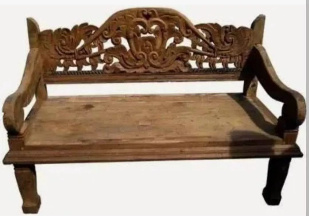 Wooden Sofa in Prantika, Benachity: Stylish and Comfortable -  - Buy Online at KHUSHI FURNITURE