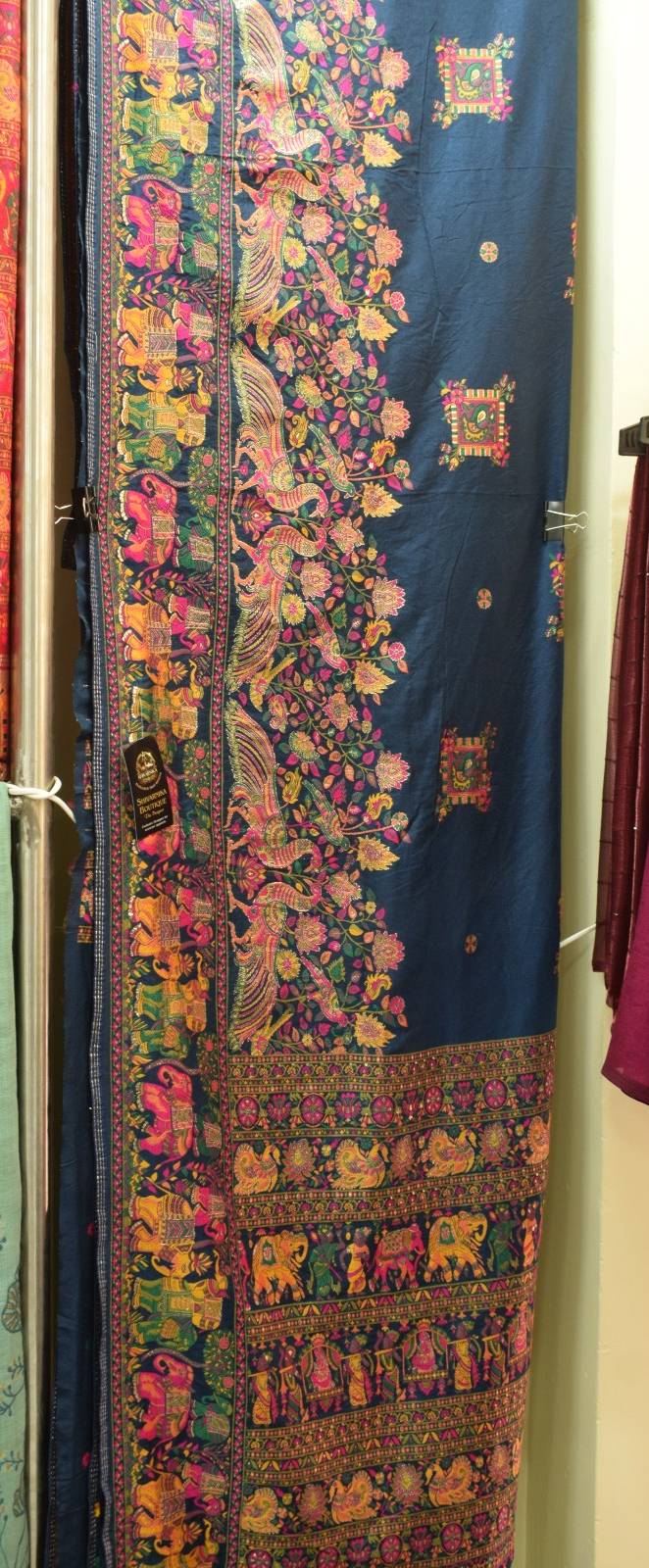  Traditional pashmina Ethnic Embroidered Saree SHEETESH SONI Shivarnika 210  Opposite Ram  Mandir Trimurti Nagar Jabalpur LANDMARK Behind Little Angel School