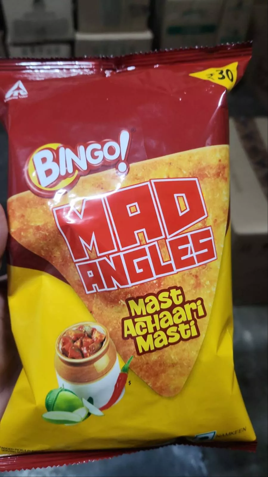 Bingo! Mad Angles in Balakrishna Puram Achaari Flavor -  - Buy Online at A1 AGENCY