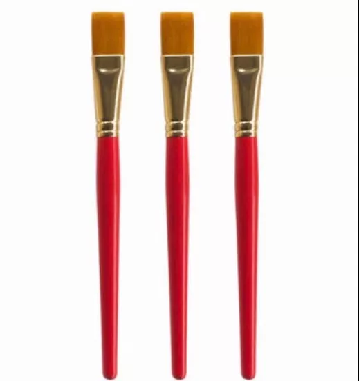 Painting Supplies: Premium Flat Paintbrush Set in Lohtan Khas, Easy-to-Use -  - Buy Online at MAHAVIR PAINT STORE