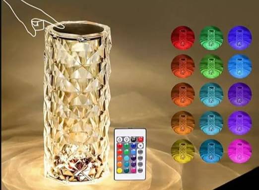 Crystal LED Decorative Lamp - Ambient Lighting - crystal led decorative lamp in panipat haryana for ambient lighting - Buy Online at MK STOREE