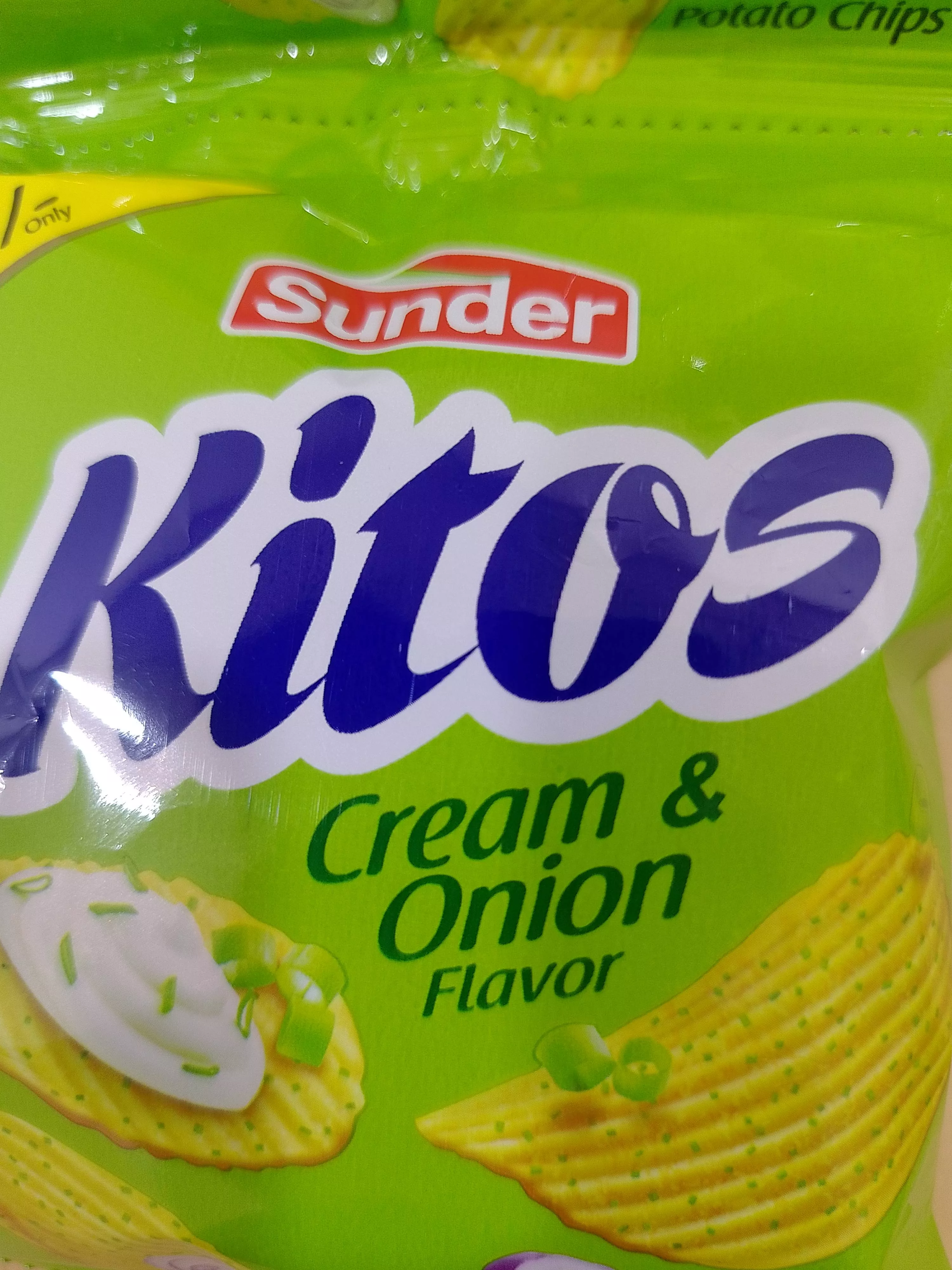 Kitos Potato Chips in Tilda: Delicious Cream and Onion Flavor -  - Buy Online at KUSHWAHA GENERAL STORE