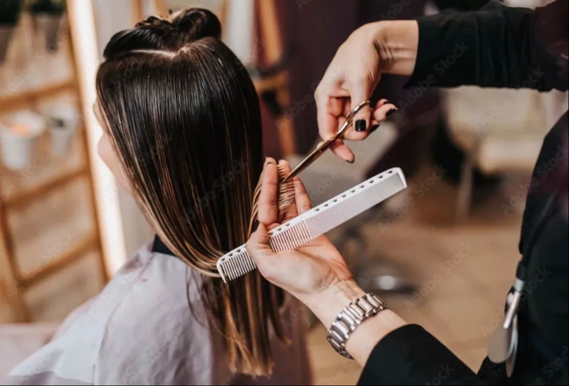 Professional Haircutting Scissors and Comb Set in Sandy Hairport - Precise Cutting -  - Buy Online at SANDEEP KUMAR