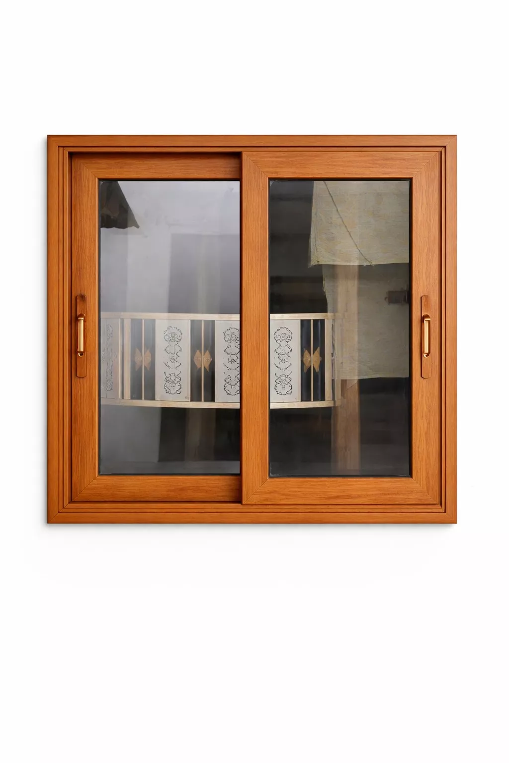 Domal Aluminium Sliding Window in Bhopal - Premium Wood Finish -  - Buy Online at SEEMA GLASS AND ALUMINIUM