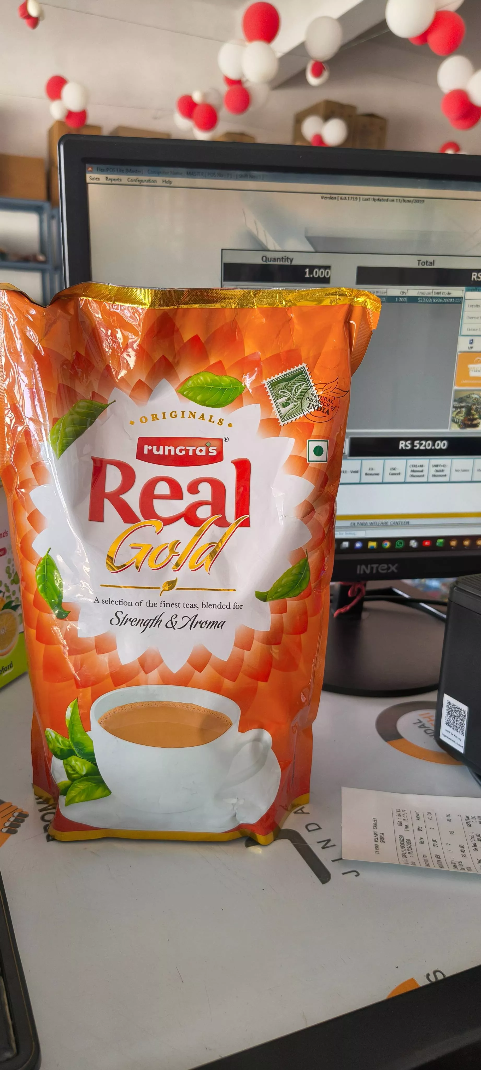  Rungta's Real Gold Tea in Rohtak - Finest Tea Blend EX PARA WELFARE CANTEEN KHEWAT NO 86  KHATONI NO 90  JHAJJAR ROAD ROHTAK HARYANA 124501 124501LANDMARK Axis Bank Garhi Sampla