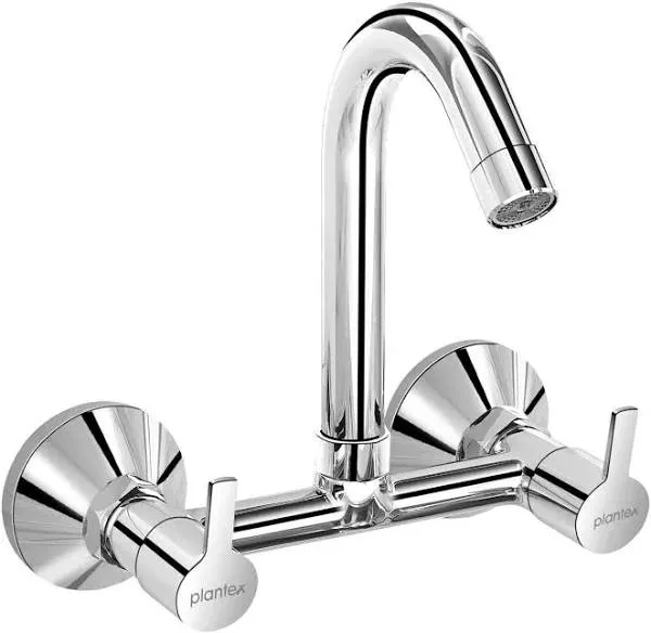 Plantex Wall Mounted Sink Cock in Alampur - Durable Chrome Finish -  - Buy Online at MANPREET SINGH