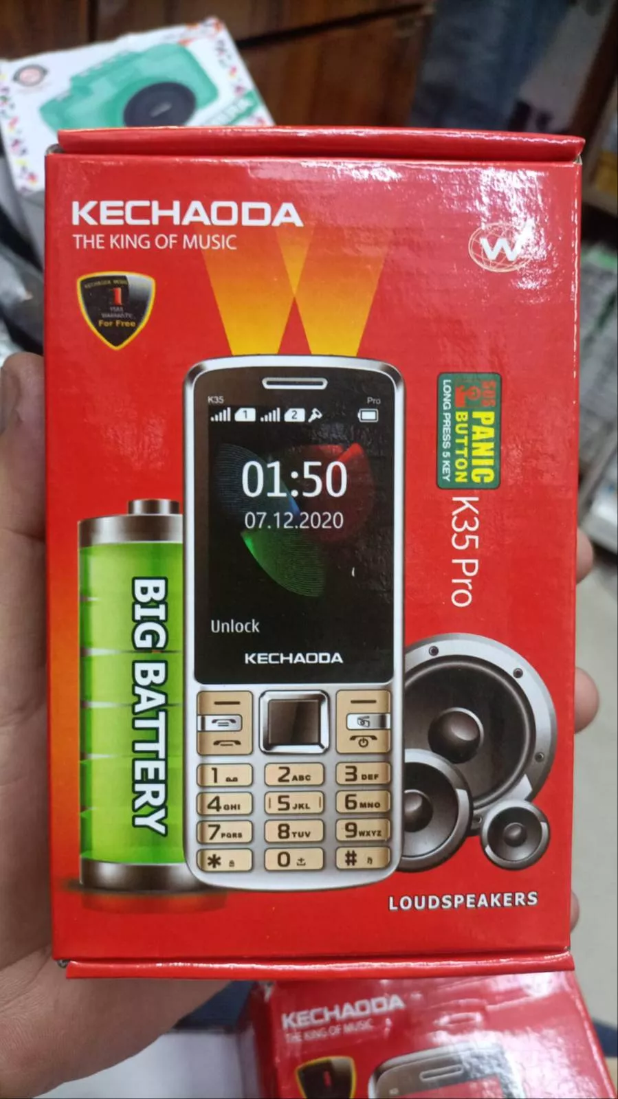 Kechao K35 Pro Feature Phone in Banga Road with Large Battery AMIT MOBILE AND FASHION GALLERY BANGA ROAD OPP OLDCIVIL HOSPITAL
