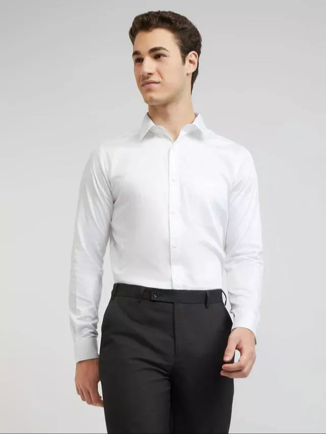 Raymond Men Formal Shirt in Tulshipur Slim Fit Cotton Comfort -  - Buy Online at LIBAS HOUSE