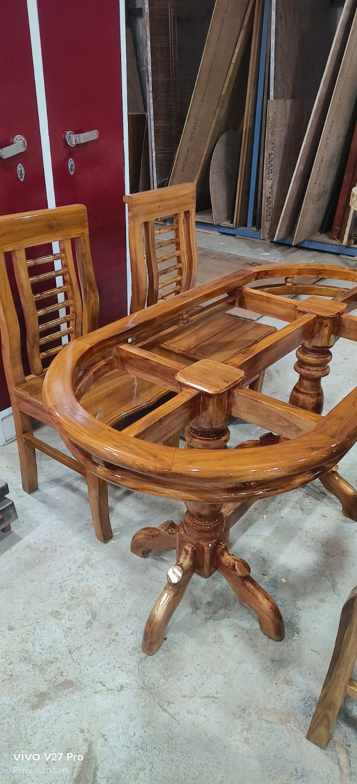 Elegant Wooden Dining Set in Benipur - Perfect for Family Meals -  - Buy Online at SAWAN FURNITURE