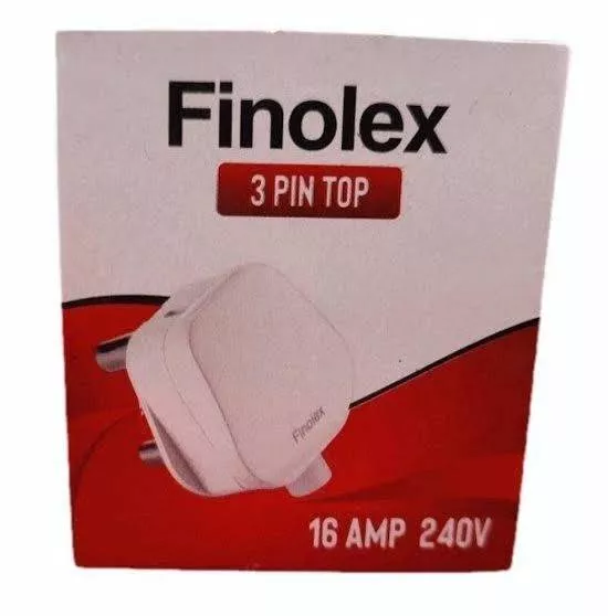 AG ELECTRICAL HARDWARE - Finolex 3 Pin Plug Top in Muzaffarpur - Reliable Electrical Connection in MUZAFFARPUR