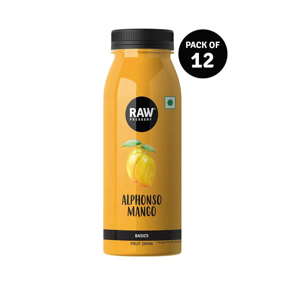 Raw Pressery Alphonso Mango Juice in KVS SINGHJAMEICHONGTHAM LEIKAI Key Feature: No Added Preservatives -  - Buy Online at KUMARS VARIETY STORE