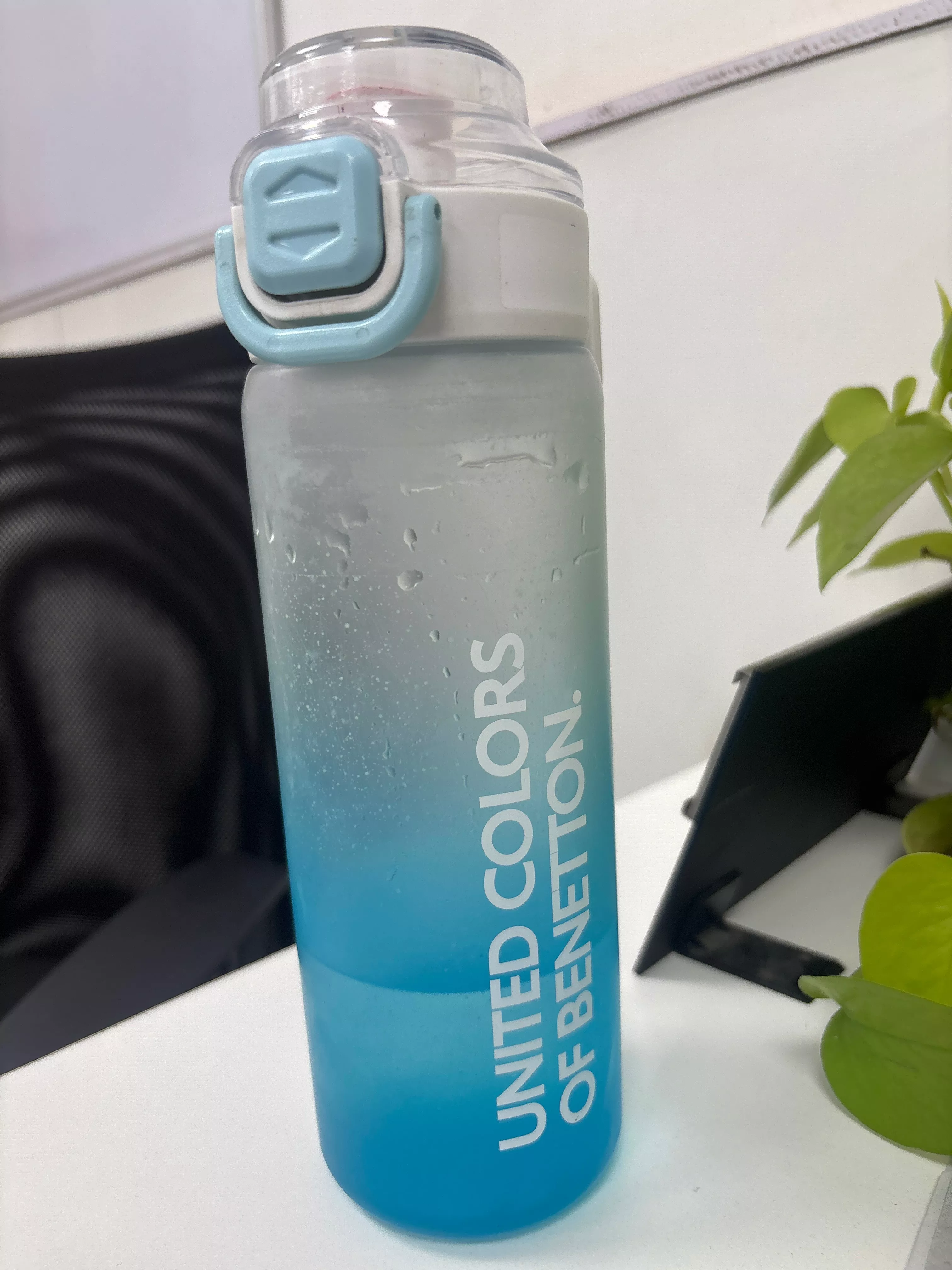 Benetton Gradient Water Bottle in Guwahati Flip-Top Lid -  - Buy Online at BREATHEASYORGANICA LLP