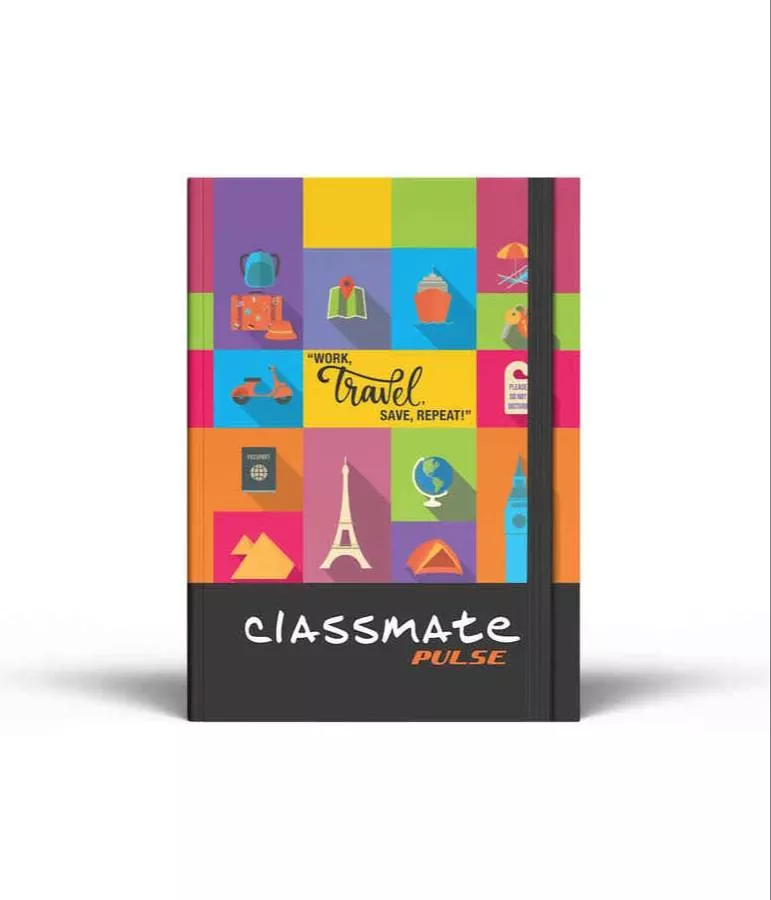 Classmate Pulse Travel Themed Notebook in Chittorgarh - Perfect for Note-Taking -  - Buy Online at PRAMOD STATIONERS