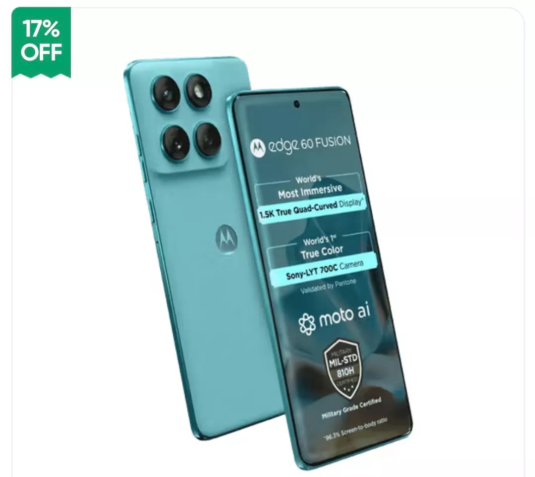 Motorola Edge 60 Fusion Smartphone in New Sheetal Nagarmaqsudan - High-Performance -  - Buy Online at MANNAT TELECOM