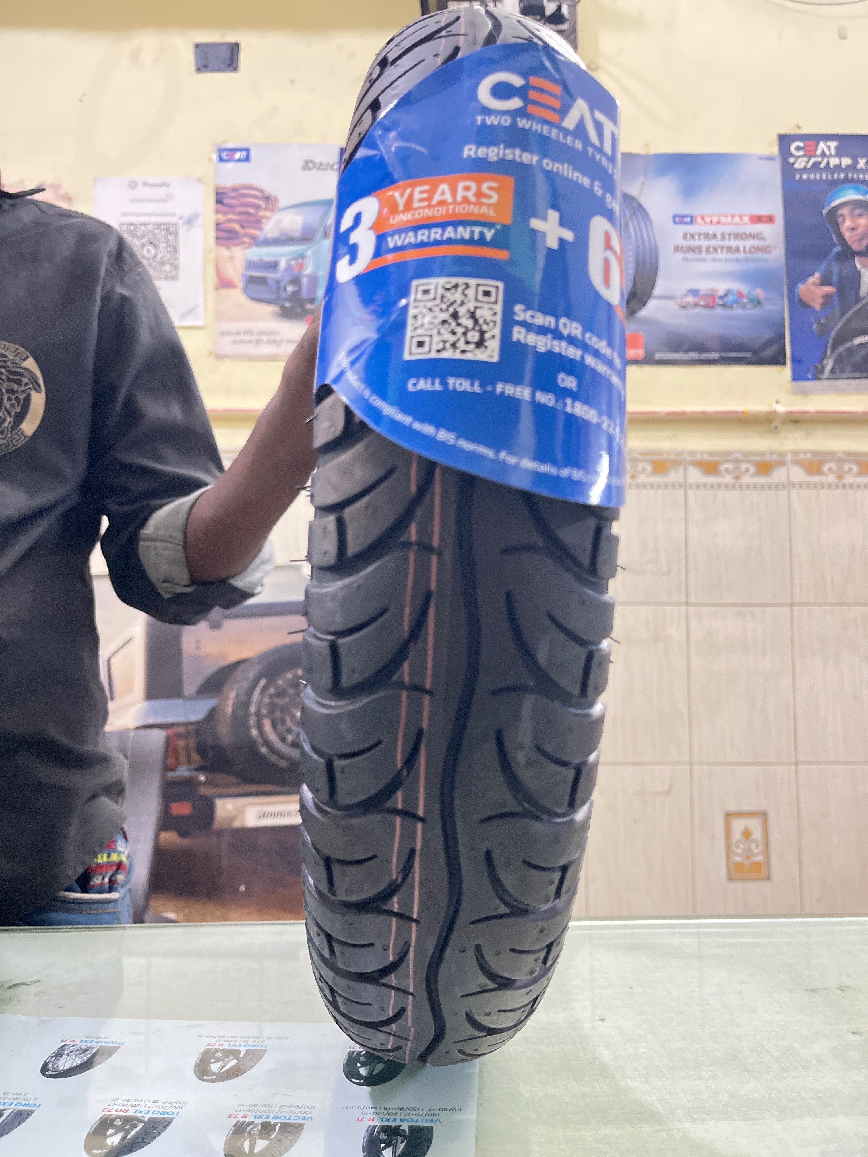  CEAT Two-Wheeler Tyre in Kurnool - Enhanced Grip and Durability SUPER MADINA TYRES SHOP NO 3 BALAJI  COMPLEX SAMPATH  NAGAR BELLARY CHOWRASTA KURNOOL ANDHRA PRADESH 518003 518003  COMPLEX SAMPATH  NAGAR BELLARY CHOWRASTA KURNOOL ANDHRA PRADESH 518003 518003
