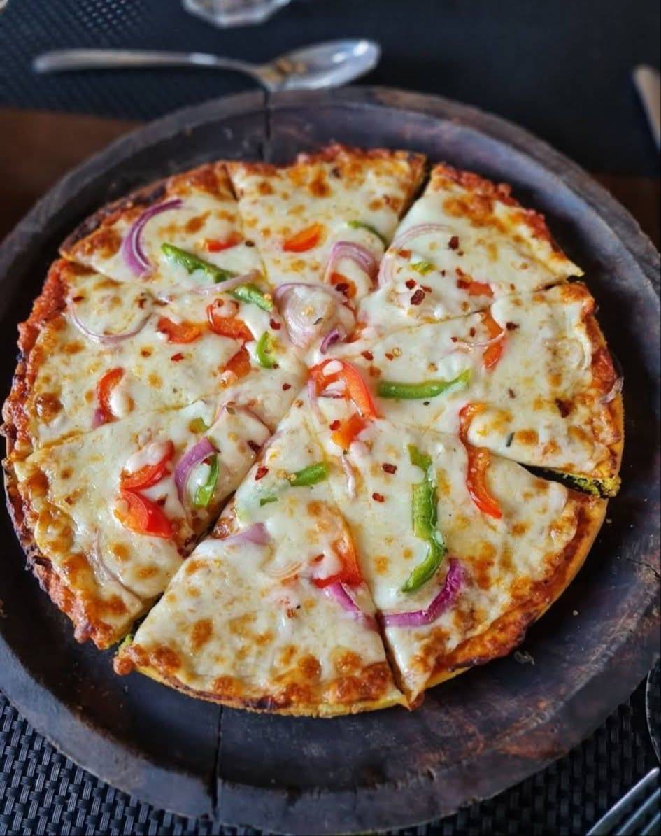  Veggie Delight Pizza in Agroha - Fresh Toppings SHYAM BABA HOTEL X X HISAR ROAD NEAR AGROHA IN AGROHA AGROHA HISAR HARYANA 125047 125047 LANDMARK Hotel Agroha In