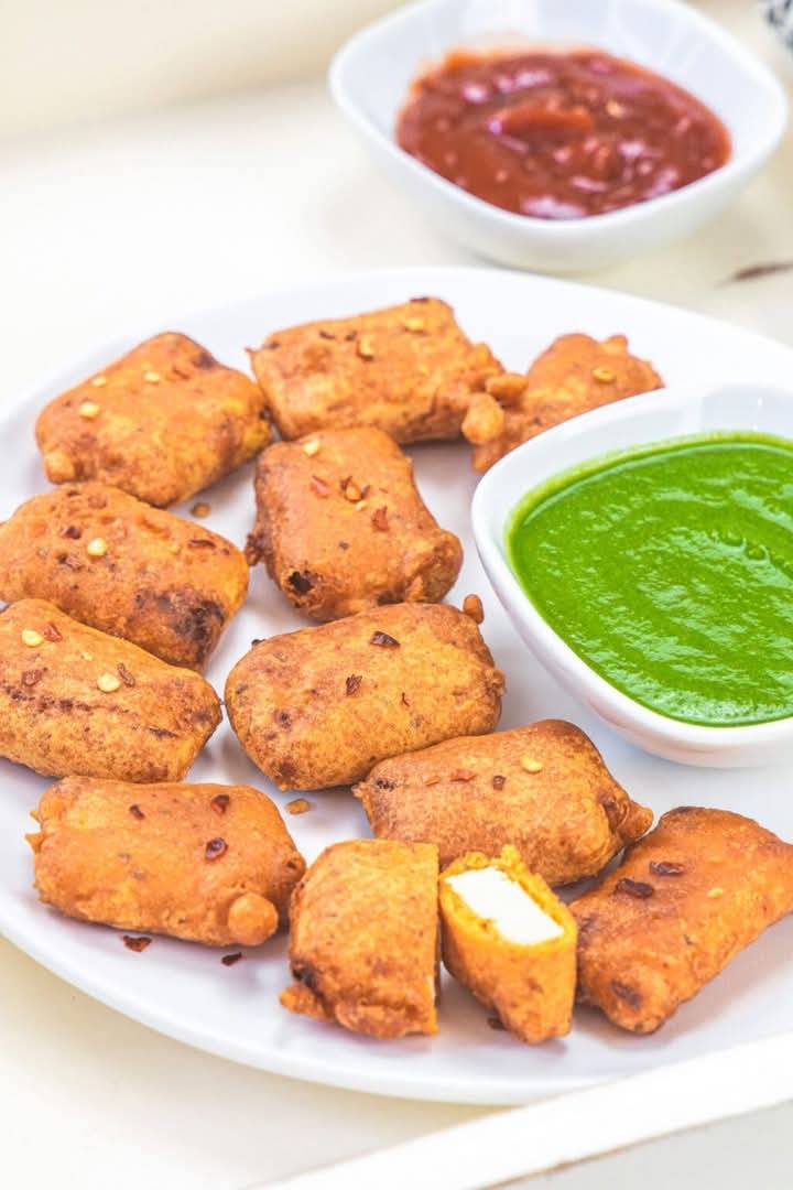 SHYAM BABA HOTEL - Paneer Pakora in Agroha Haryana - Crispy Snack in AGROHA