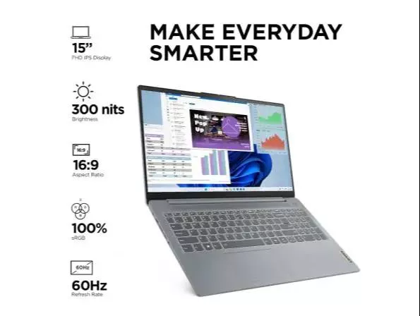  Lenovo Everyday Smart Laptop in Satara: 15-inch FHD IPS with 300 nits Brightness AMD ENTERPRISES H NO 562 2 SONAKE SATARA SATARA  LANDMARK Satara