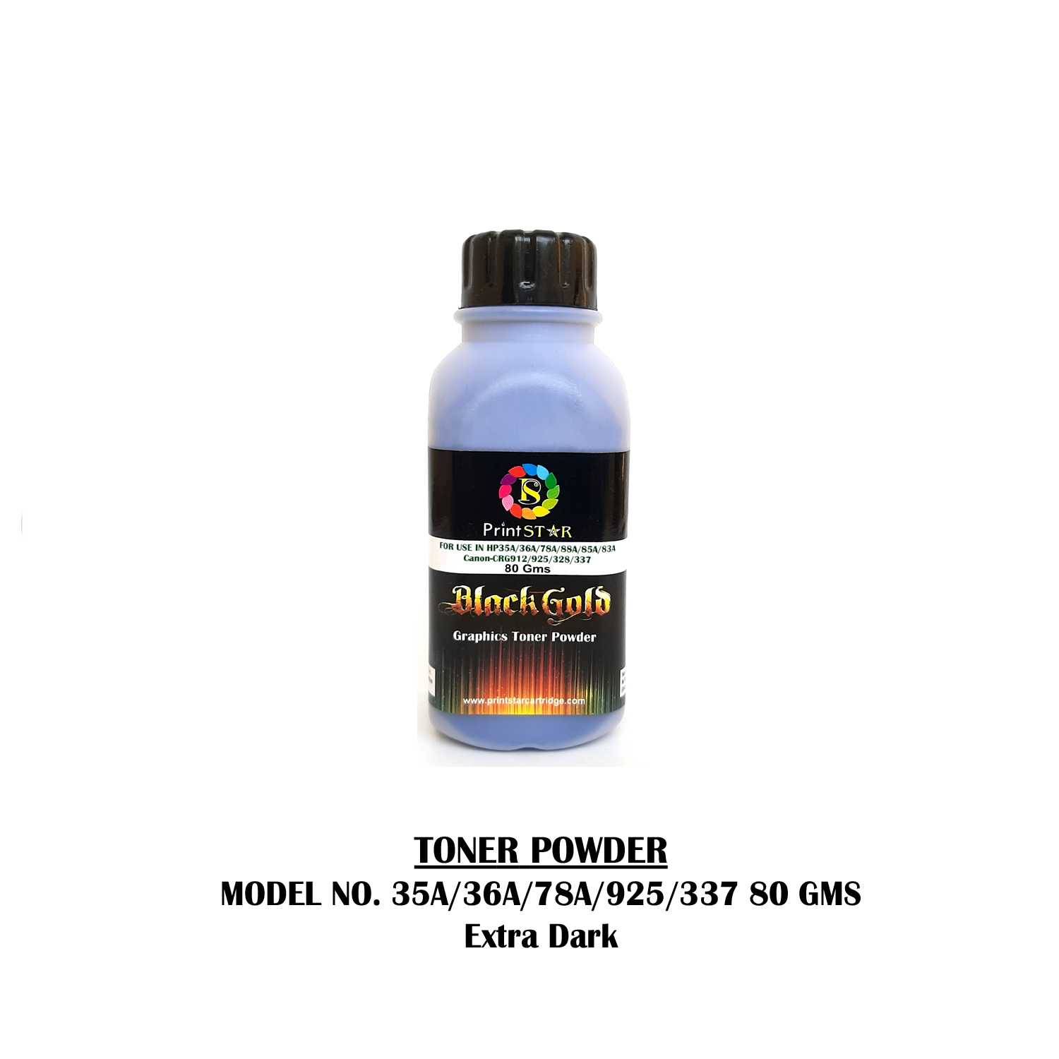 SANDEEP KUMAR SHAKYA - PrintSTAR Black Gold Graphics 88A Toner Powder in Joura Dark and Sharp Prints in MORENA