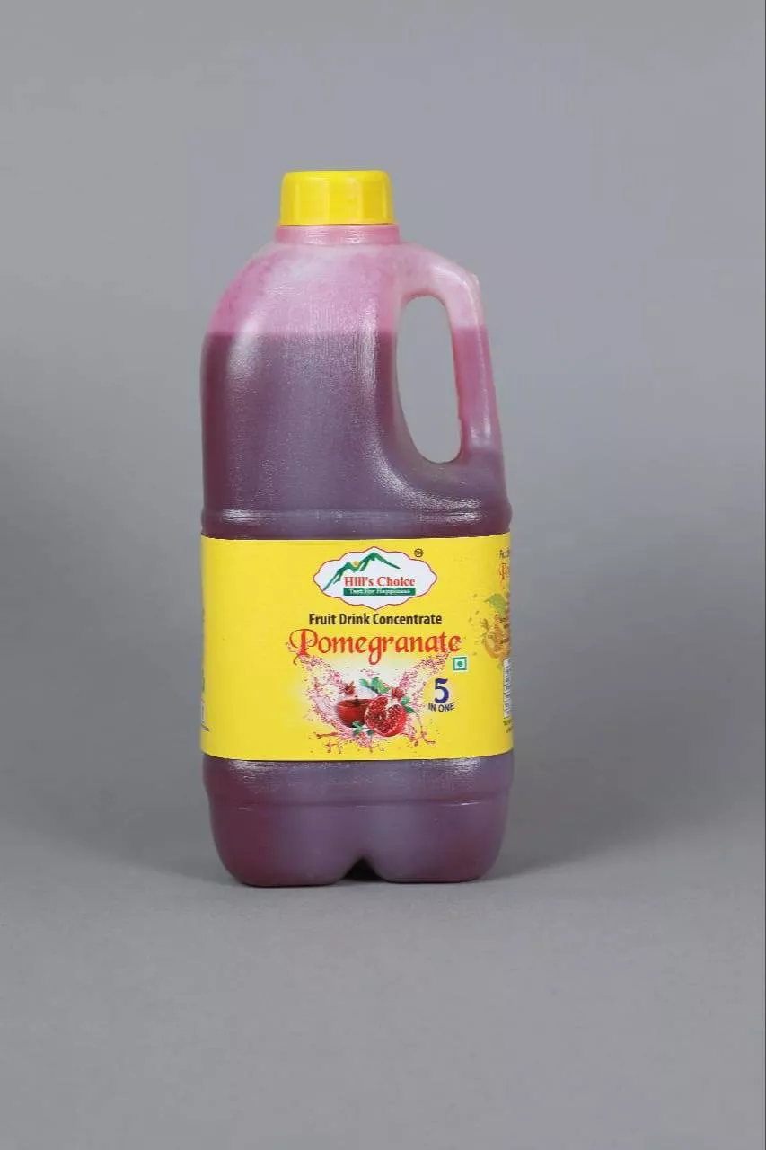 Hill's Choice Pomegranate Fruit Drink Concentrate in Fatehpur: Refreshing and Premium Quality -  - Buy Online at VED GENERAL STORE